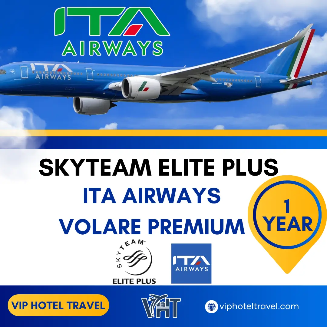SkyTeam Elite Plus ITA Airways Volare Premium for 1 Year 1 skyTteam-elite-plus-ita-airways-volare-premium-for-1-year