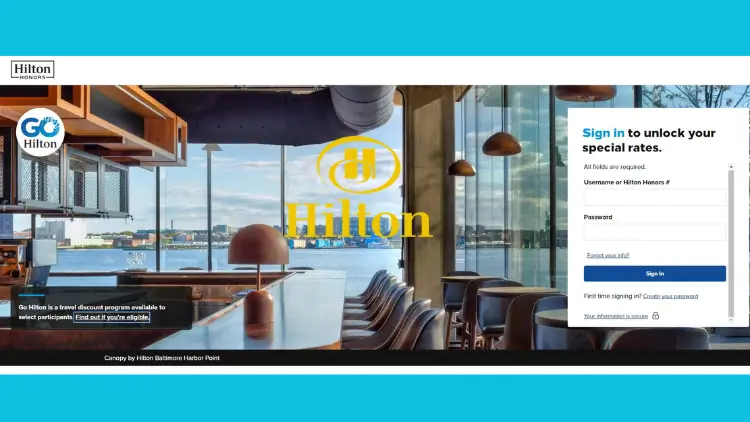 Hilton Friends and Family Rate 4 go-hilton-family-and-friends-login