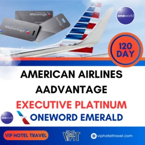 American Airlines AAdvantage Executive Platinum Upgrade for 120 Days